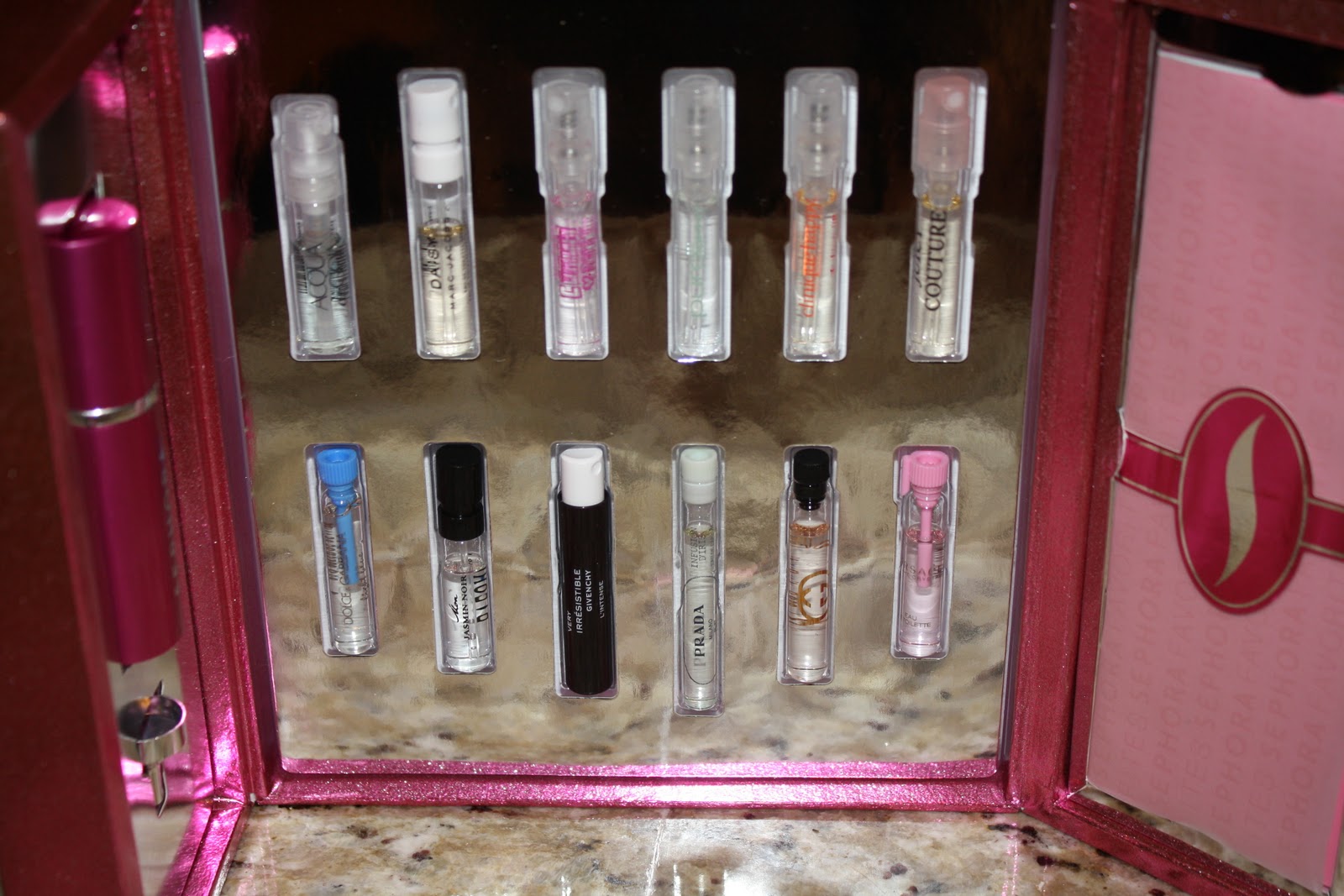 DiamondsandPearls Beauty Blog Sephora Deluxe Fragrance Sampler for Her