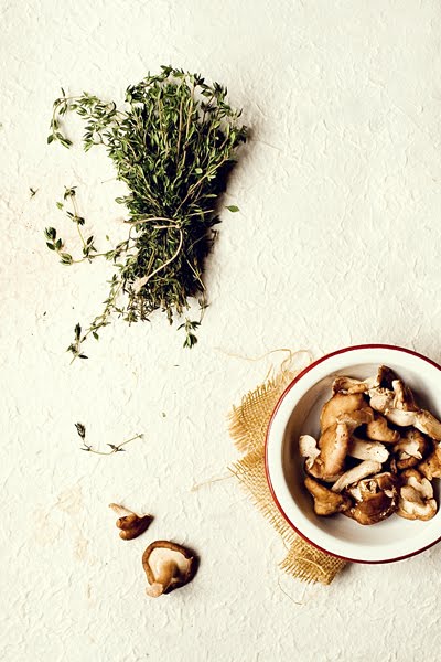 Timo e Funghi Shiitake