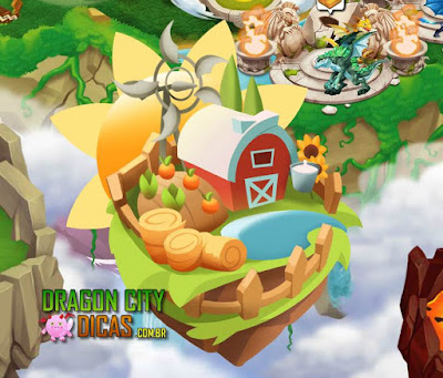 Ilha da Fazenda no Dragon City Ilha da Fazenda no Dragon City