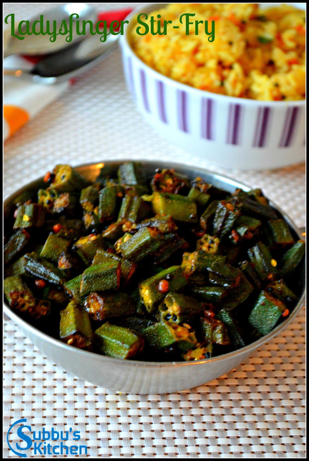 Laydsfinger Stir-Fry | Vendakaai Poriyal Laydsfinger Stir-Fry | Vendakaai Poriyal