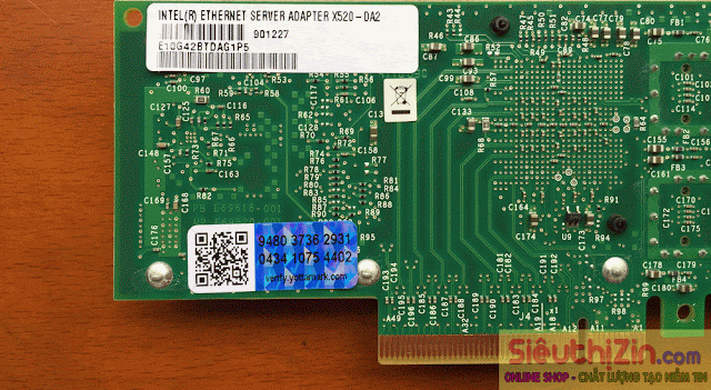 Card Lan Intel X520-DA2, 2 port 10Gbps SFP+ server adapter