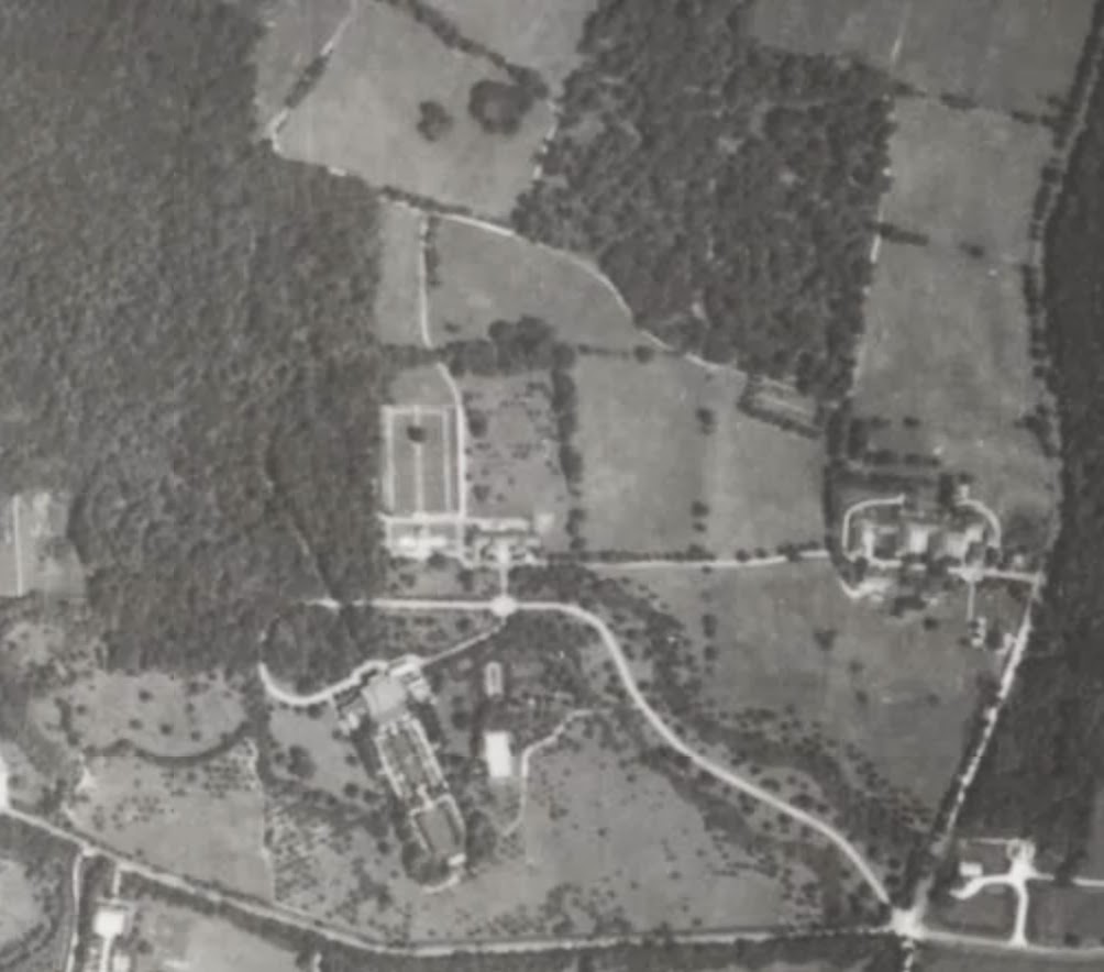 Old Long Island 'Knollwood' Aerial
