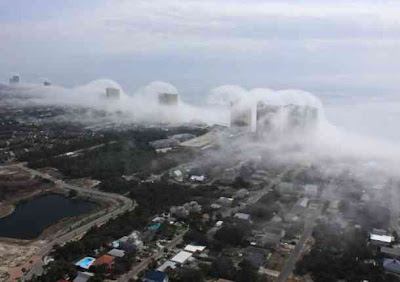 Fotos de Tsunami de Nubes en Panamá 2012