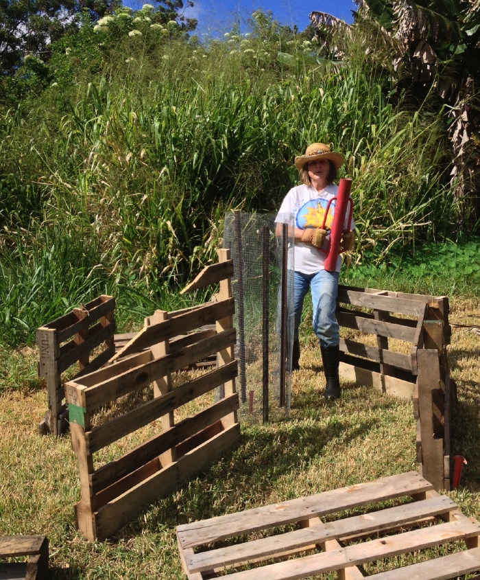 Keyhole Garden Design keyhole garden First In Place The Central Core Sue J Posing With The Post Pounder Keyhole Garden Design keyhole garden First In Place The Central Core Sue J Posing With The Post Pounder