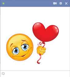 Chat Emoticon Facebook Spesial Cinta