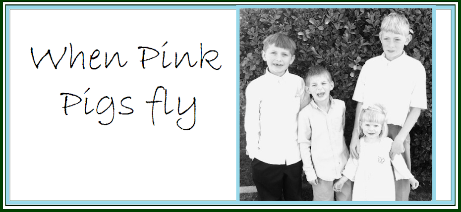 when pink pigs fly