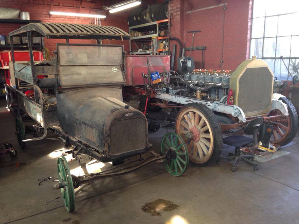 just a car guy i just learned of a prestigious antique car tired iron works