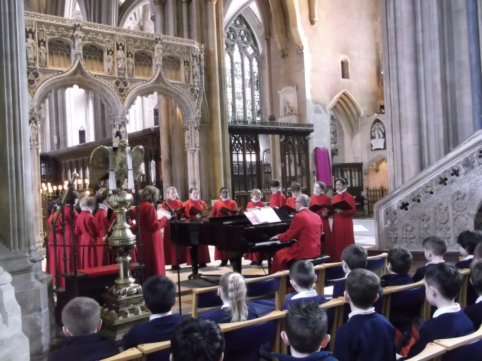 Easton CE Primary School Bristol Easton Year 4 Choir sing at Bristol