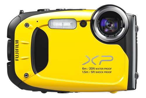 Fujifilm FinePix XP60 16 MP Digital Camera with 2.7-Inch LCD (Yellow)