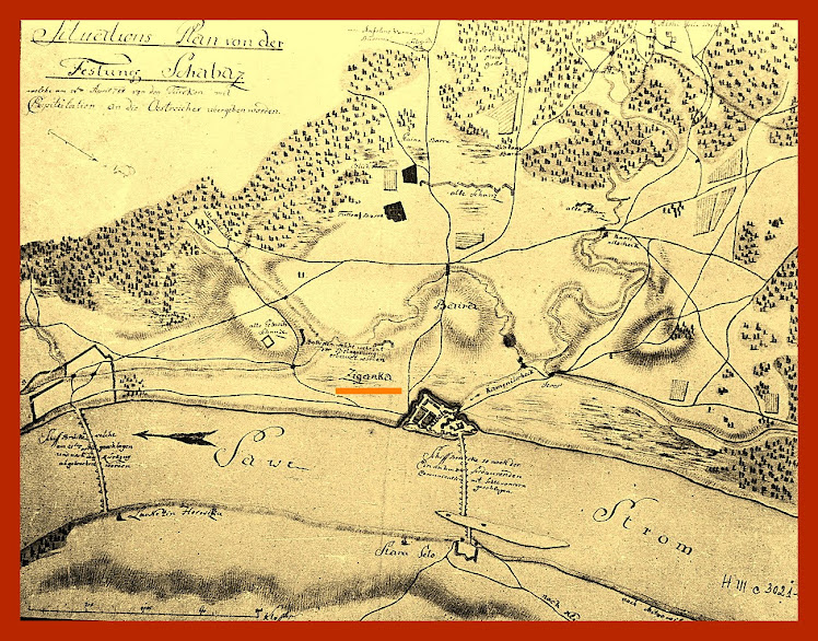 Vojna karta okoline Šapca