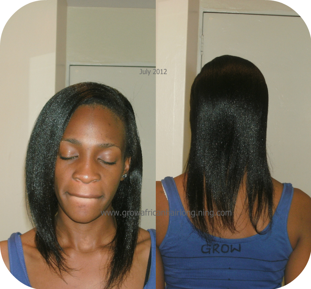 Evelyn S Hair Journey Update Grow African Hair Long Gahl