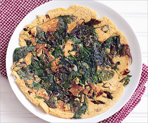 Andrea's Easy Vegan Cooking I love chickpea flour pancakes