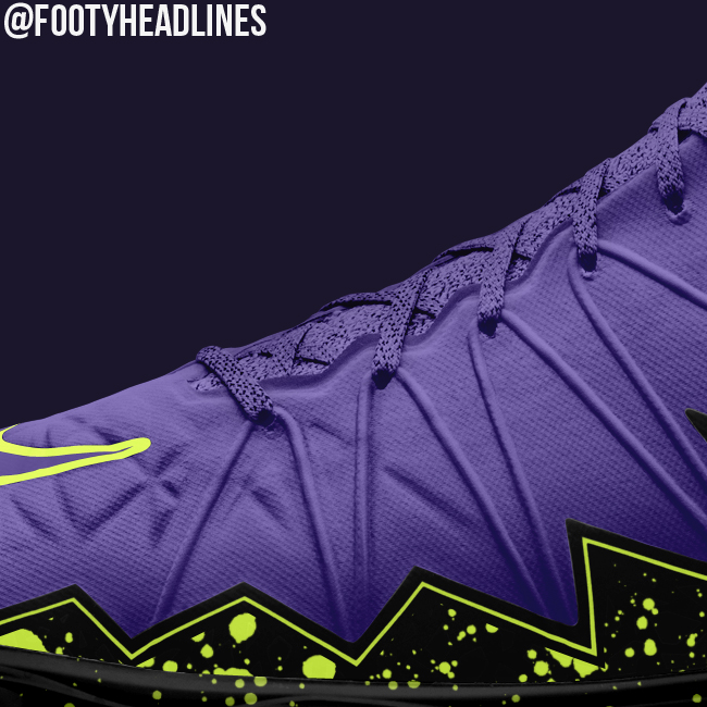 hypervenom yellow and purple