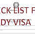 Italy Visa Documents Required for Study PhD or Masters Students Checklist 
