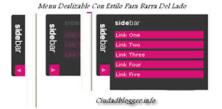 menu deslizable menu para blogger