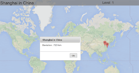 Maps Mania Where in the World Guessing Games