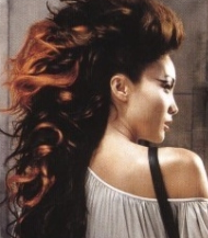 Red Hair Fashion 2011 Dying Red Hair Blonde Color