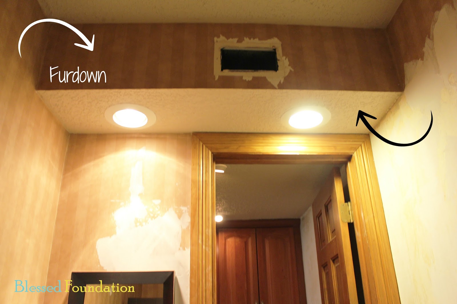 Blessed Foundation Post 27 Half Bath Demolition