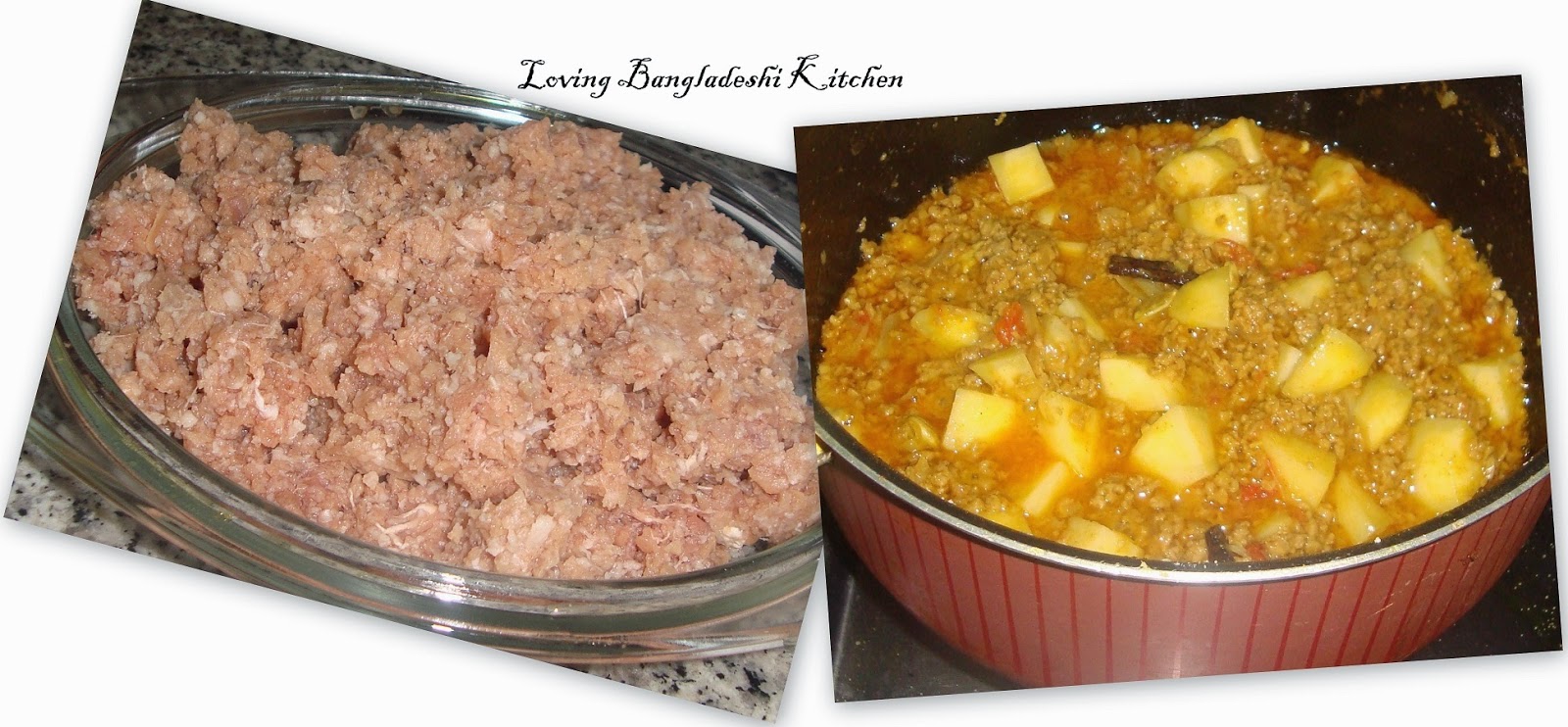Loving Bangladeshi Kitchen(রান্নাঘর): Minced Beef Curry(কিমা কারী)