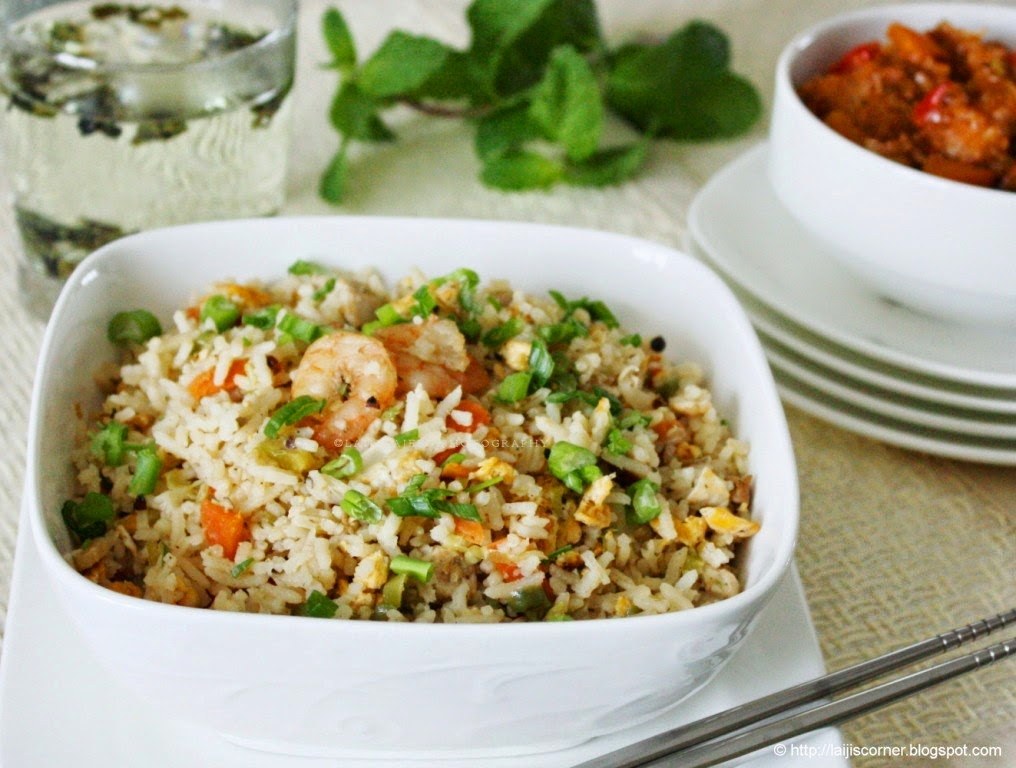 Laiji's Creative Corner Mixed Fried Rice