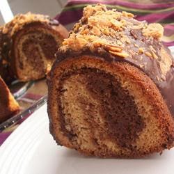 Marble gâteau au chocolat Marble gâteau au chocolat