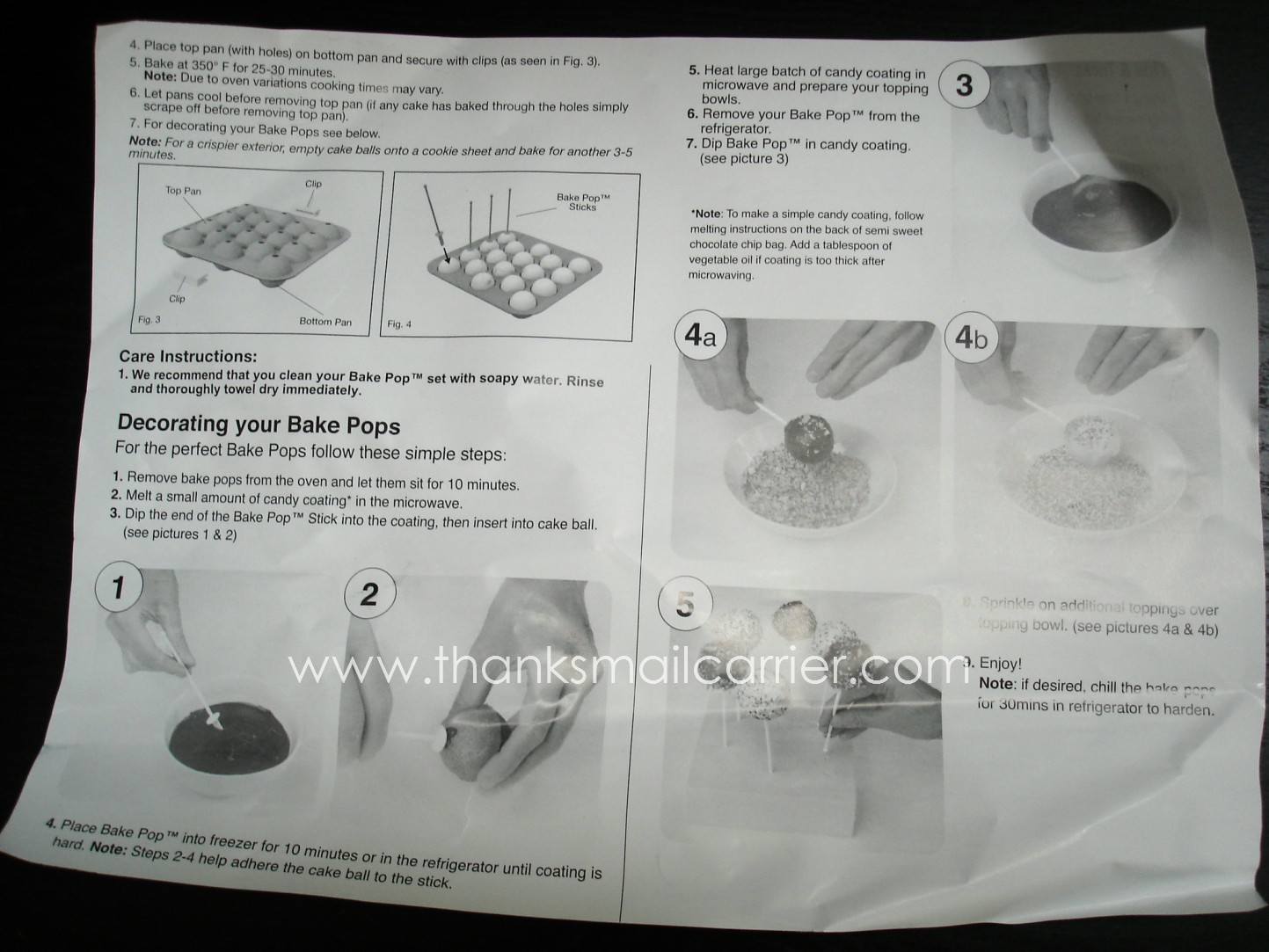 Thanks, Mail Carrier Holiday Gift Guide Bake Pop Cake Pops Treat