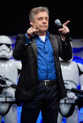 Photo of Mark Hamill from the Star Wars Celebration