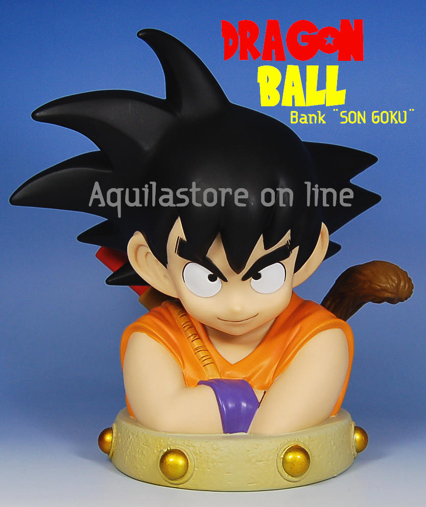 aquilastore: Dragon Ball - Alcancia de GOKU hecho de PVC .