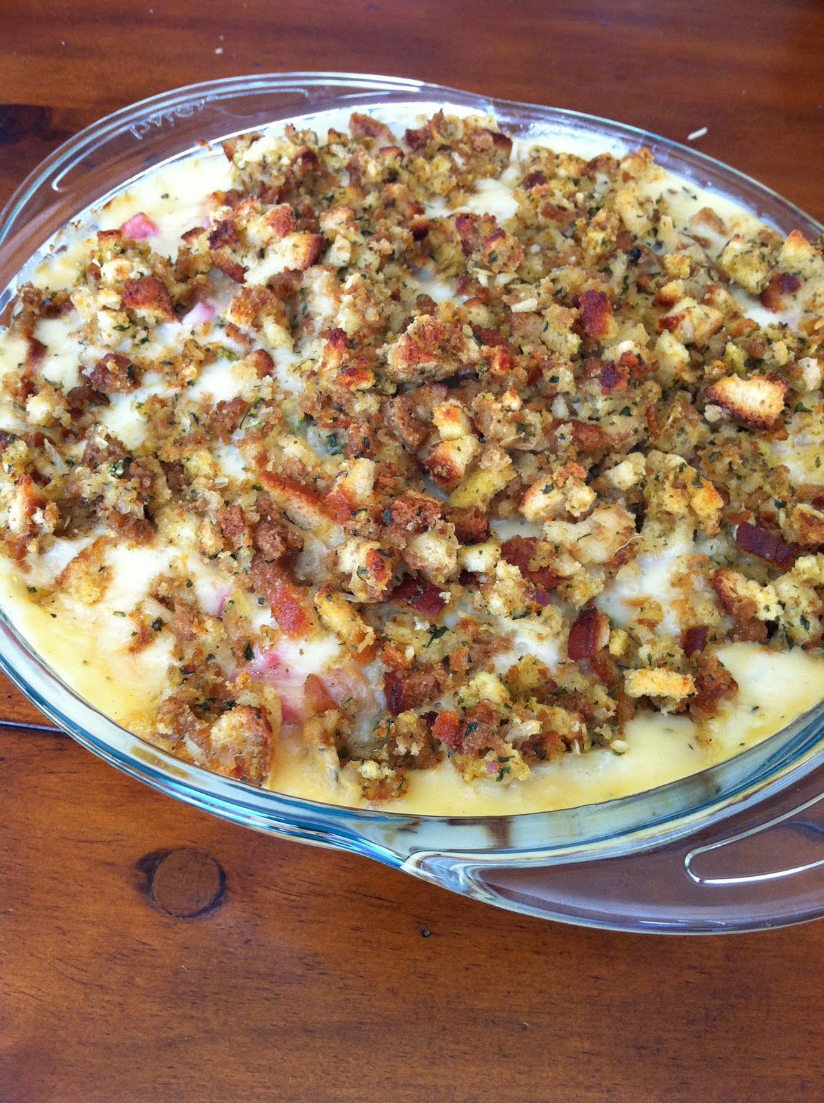 Chicken Cordon Bleu Casserole (freezer meal) better together
