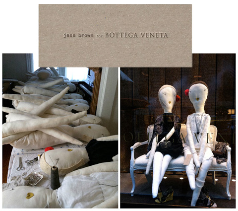 Jess Brown's Dolls - Exclusively for Bottega Veneta!