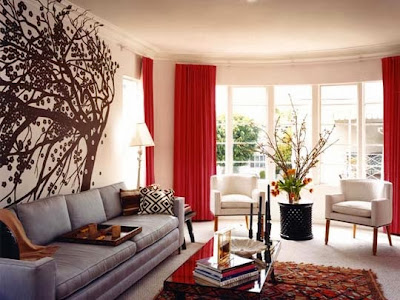 Living rooms In Red Living rooms In Red
