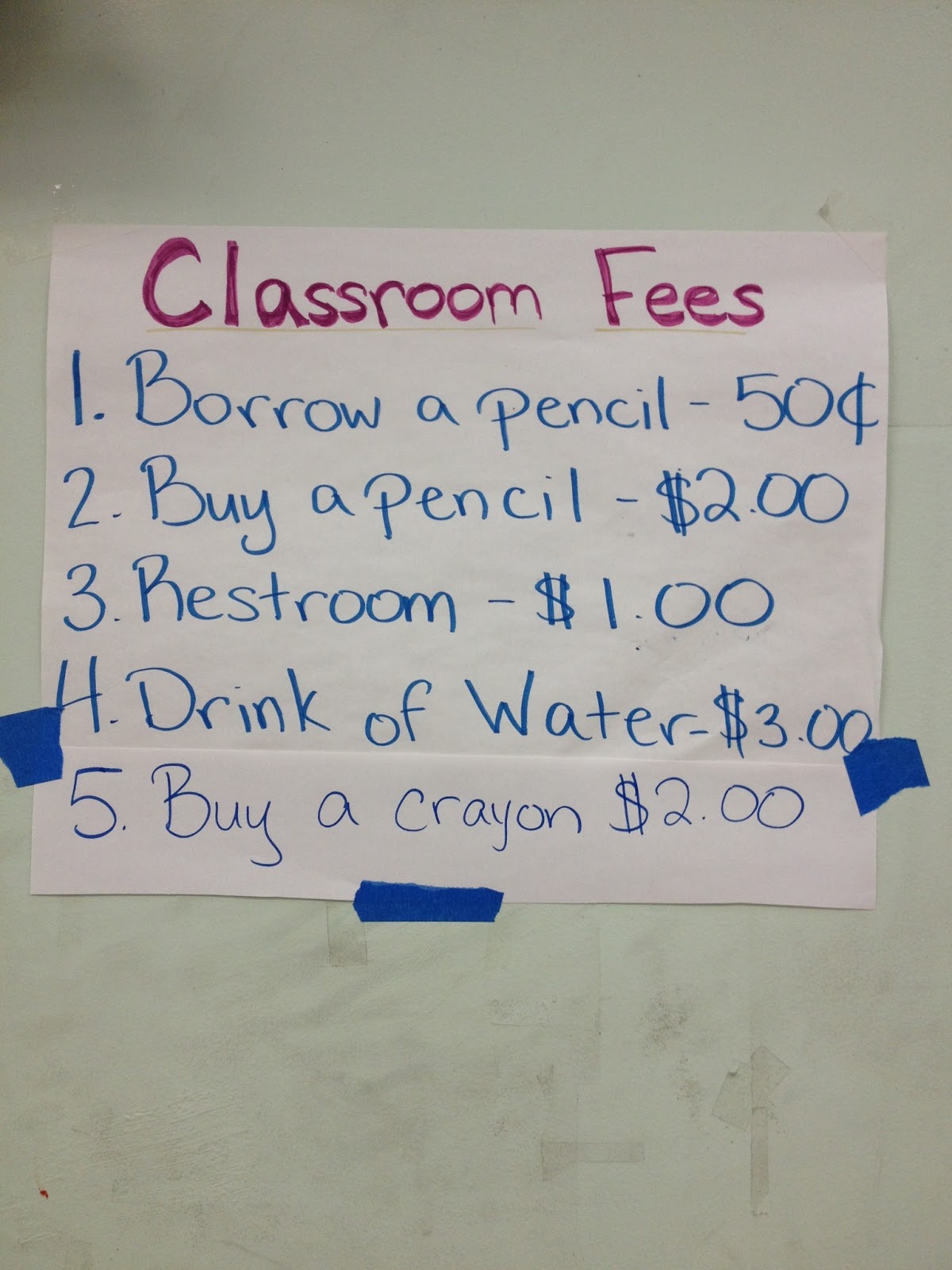 Life Skills in High School Classroom Tour