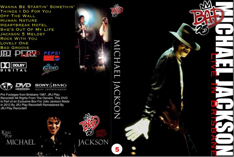 Michael Jackson Bad Tour Dvd 1988