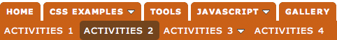 jQuery Drop Line Tabs jQuery Drop Line Tabs