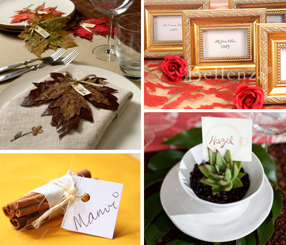 some charming fall wedding place card ideas that celebrate the season some charming fall wedding place card ideas that celebrate the season
