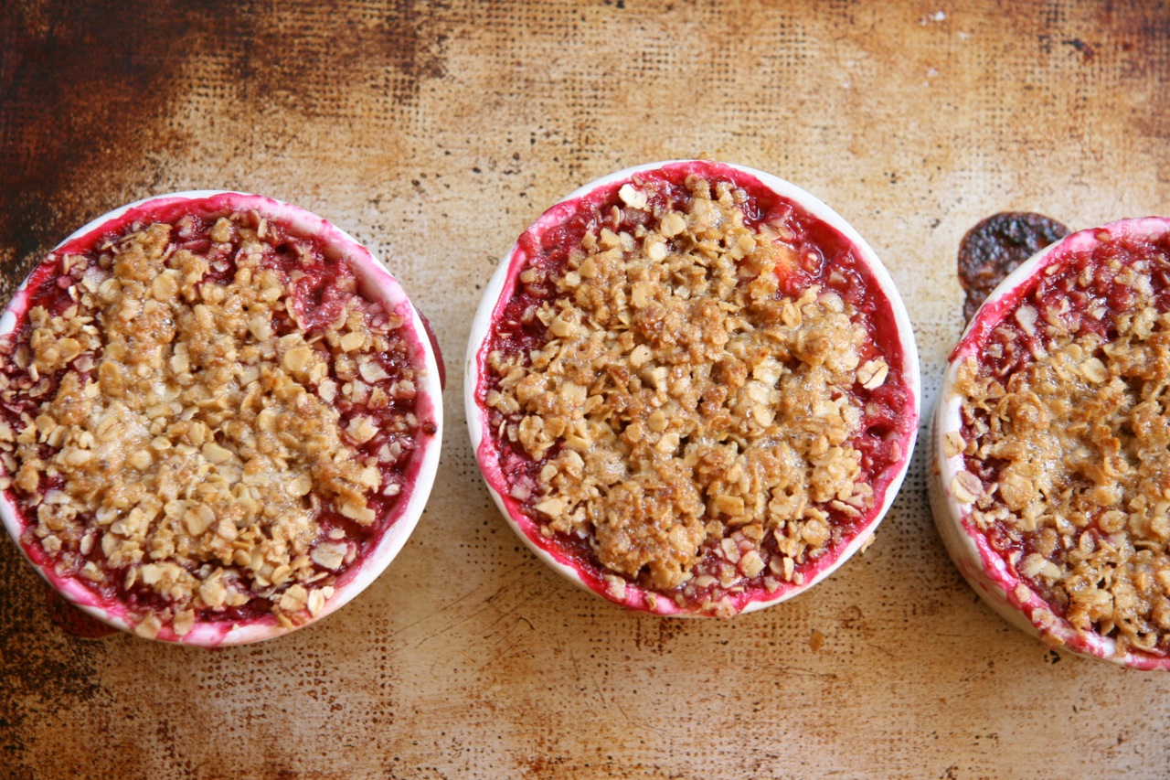 Watch Peach-Raspberry Crisp video Watch Peach-Raspberry Crisp video