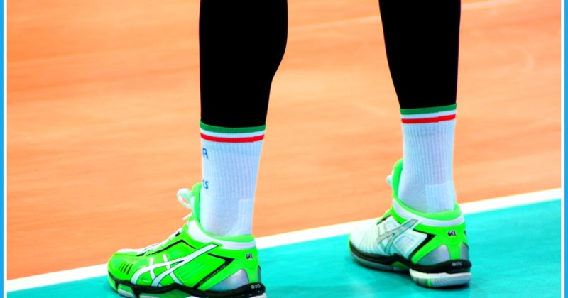 asics fluo volley