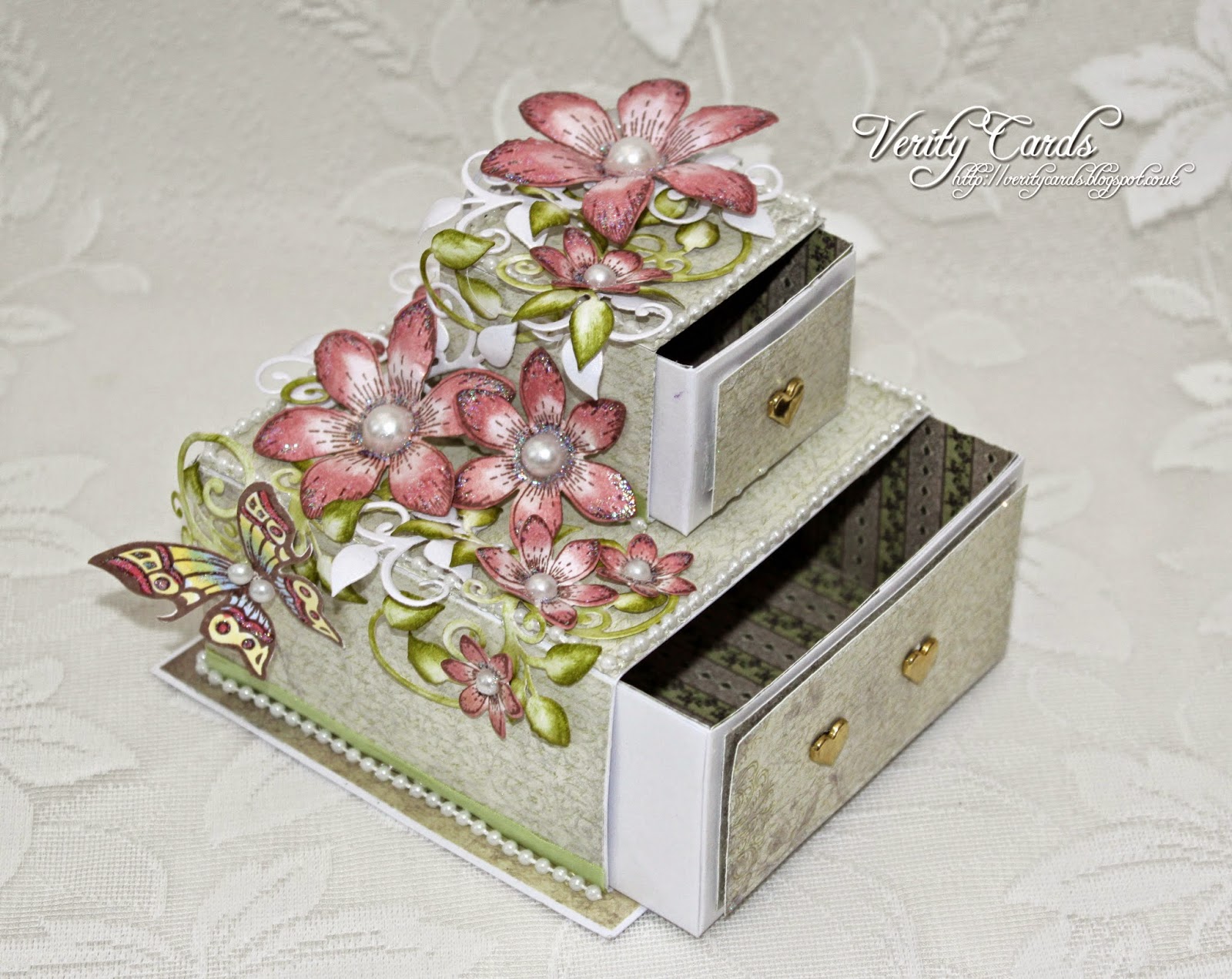 Verity Cards Jewellery Gift box Tutorial