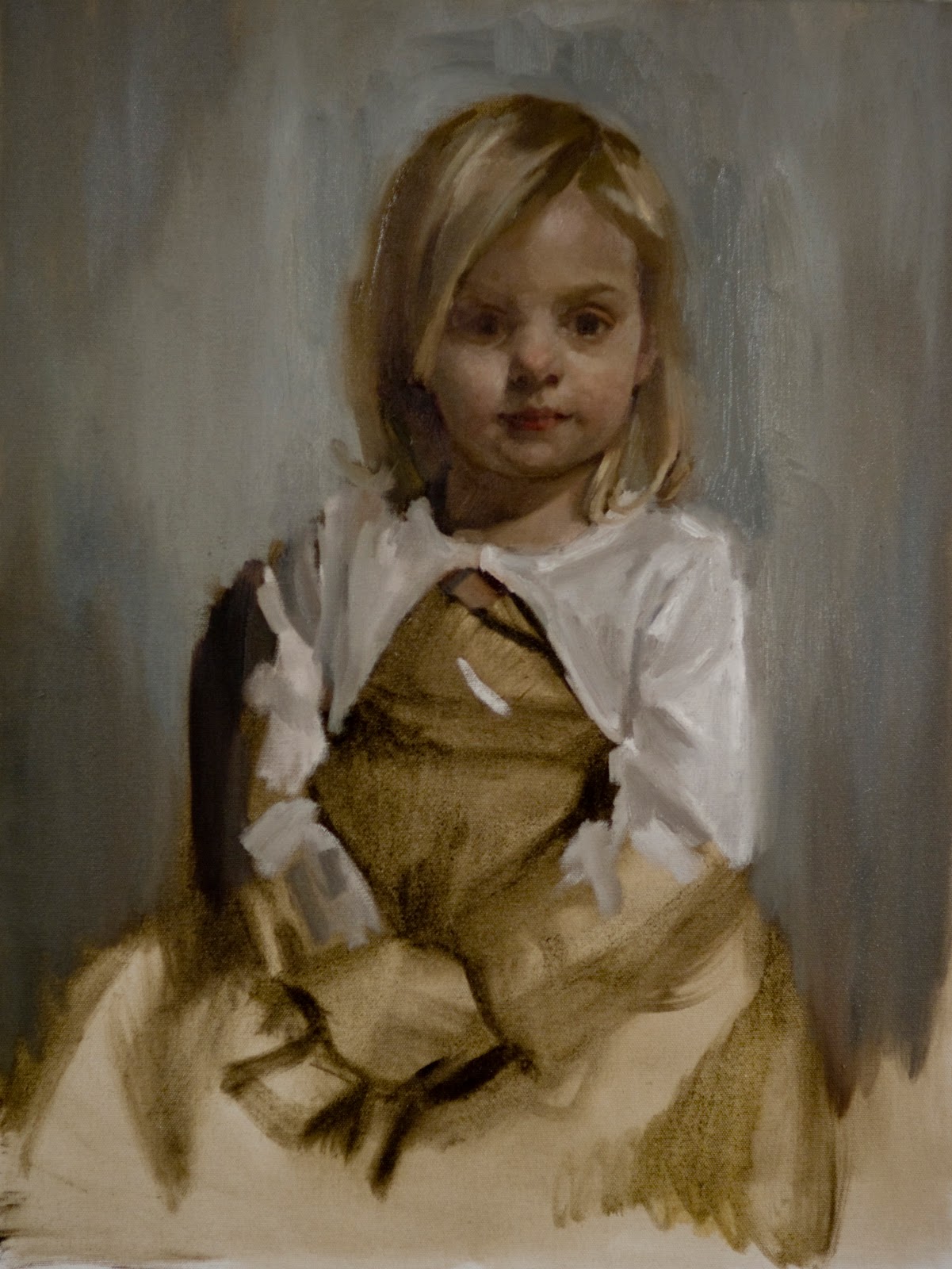 Mary Sauer Art children's oil portraits