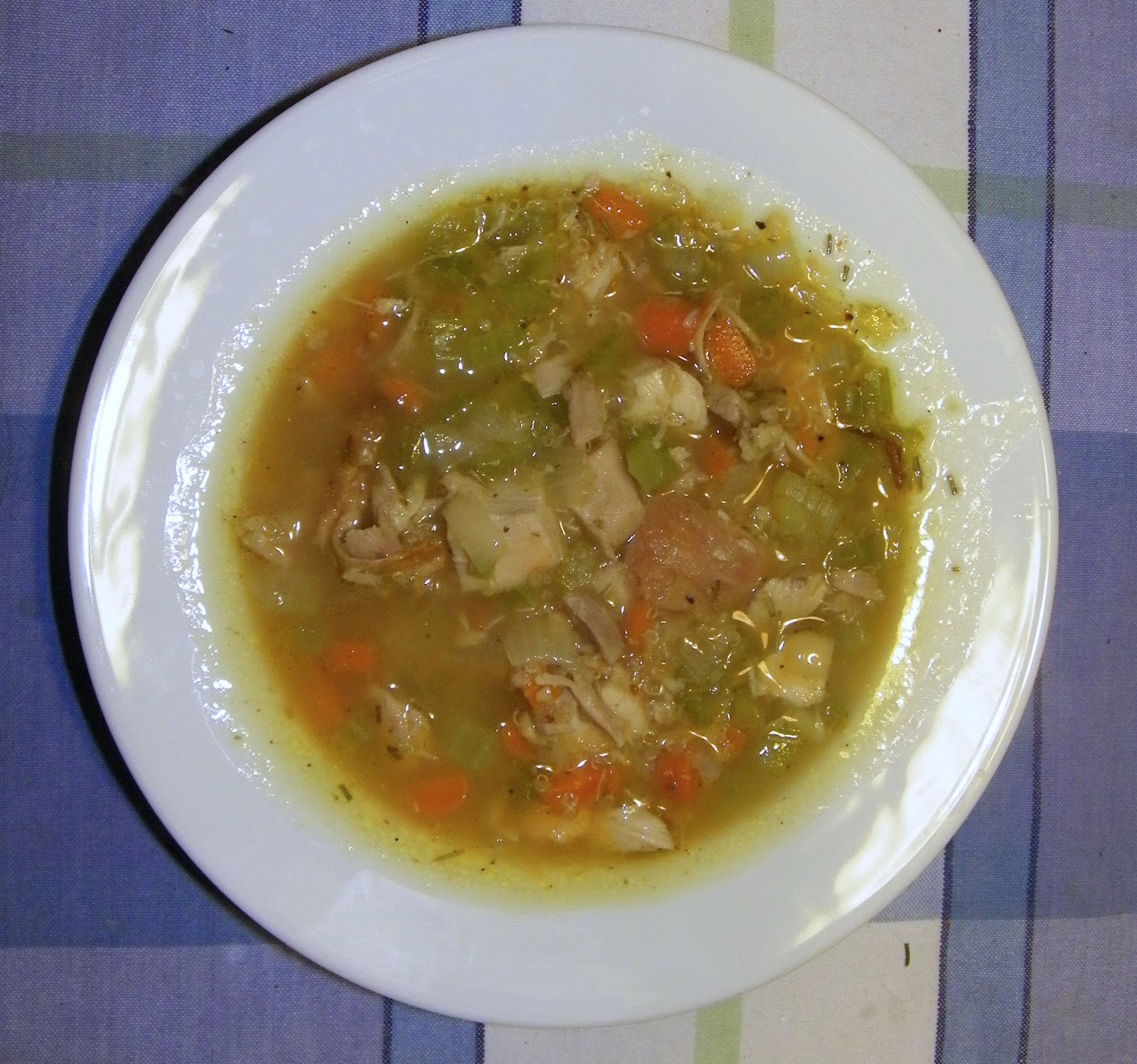 Costco Cuisine A Chicken Soup With Quinoa Grandma's Home Cooking