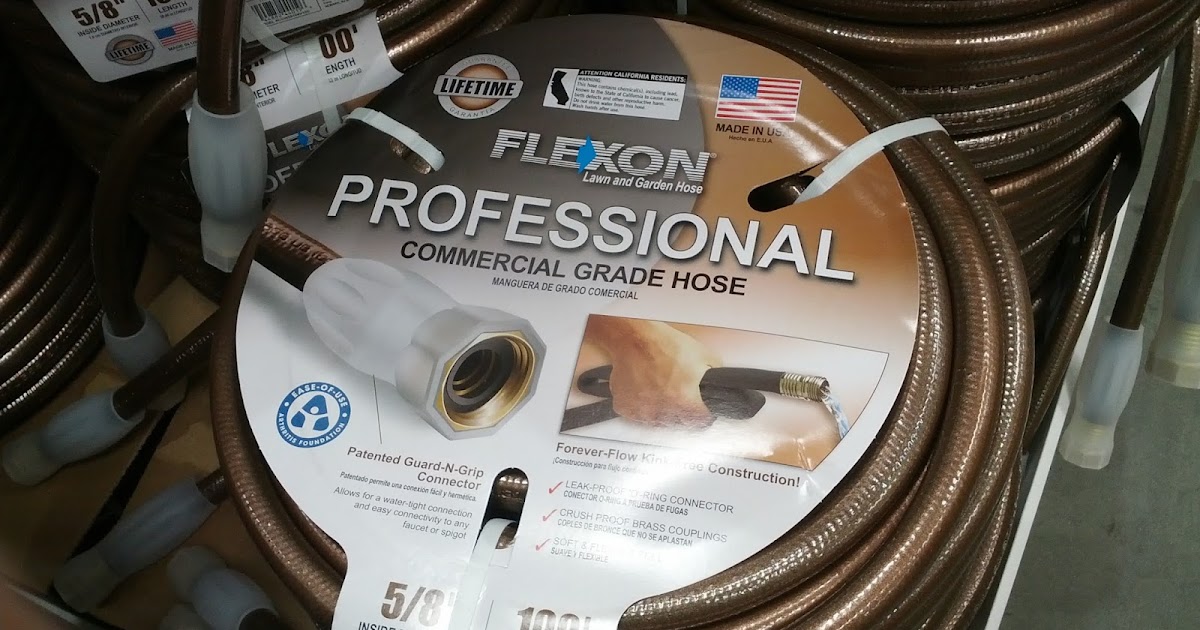 Flexon 100 Ft Professional Commercial Grade Hose Costco Weekender