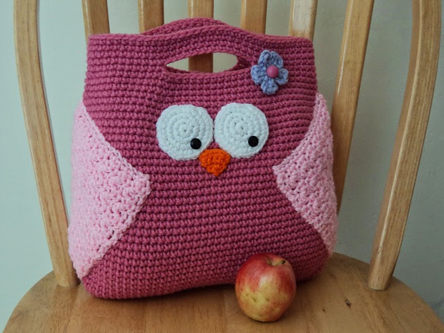 crochet lunch box bag