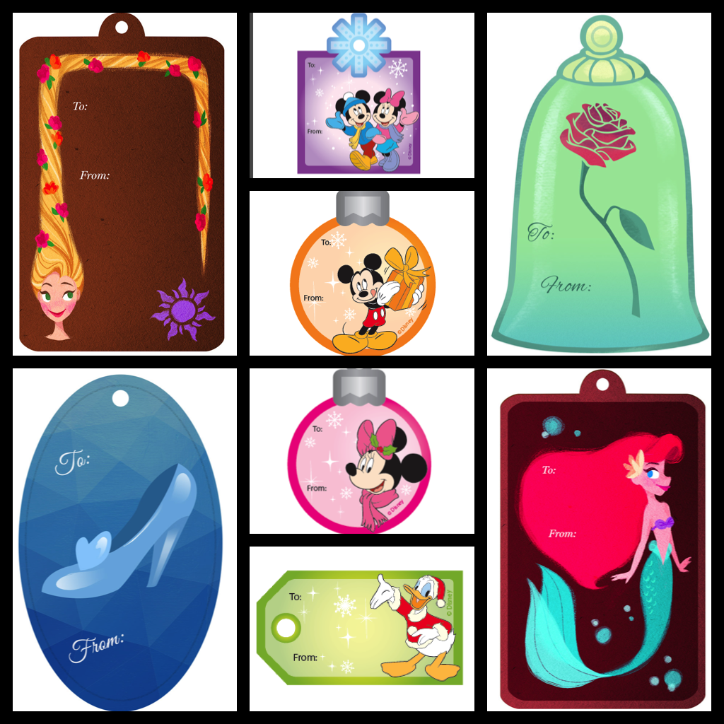 Magically Melissa: Fun Find: Disney Christmas Gift Tags
