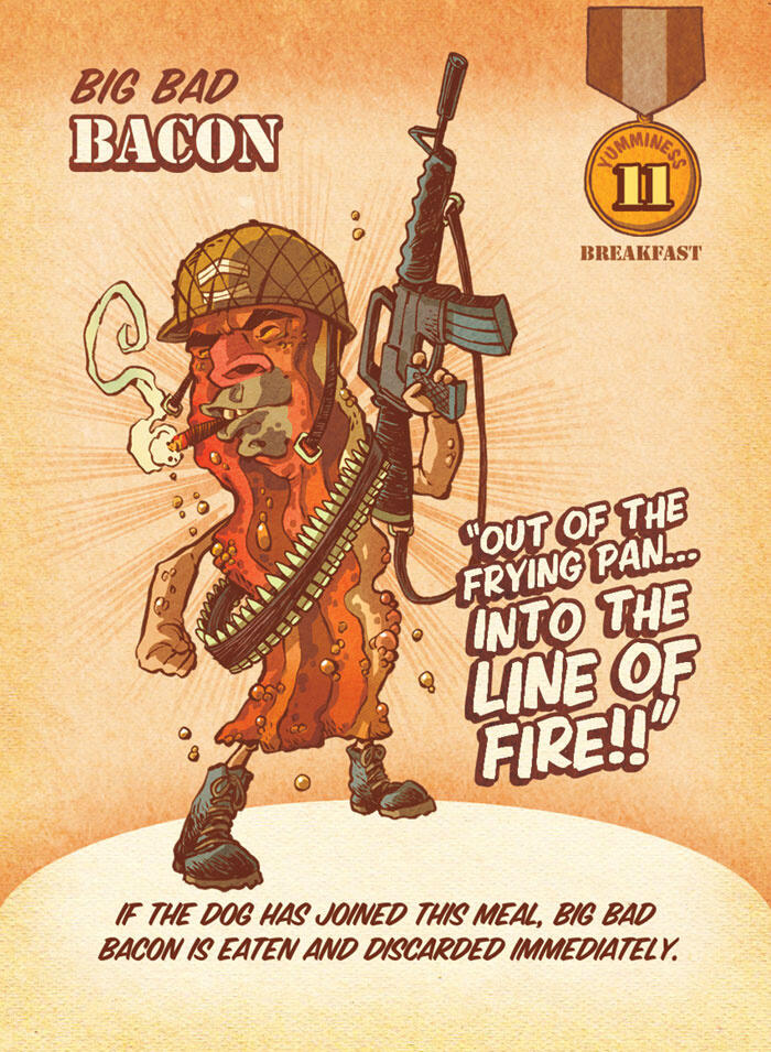 Image result for bacon gun