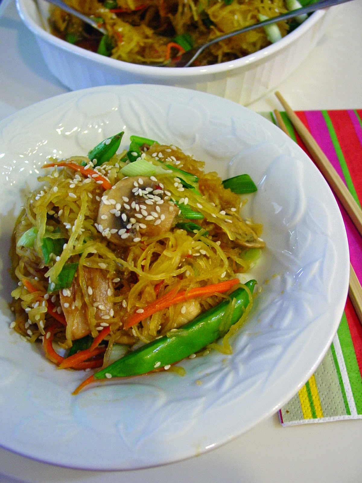 Soup Spice Everything Nice Asian Spaghetti Squash