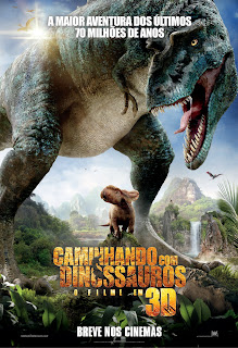 Filme Poster Caminhando com Dinossauros TS XviD & RMVB Dublado