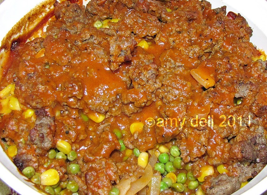 Slow Cooker Standards Mom's Seven Layer Dinner.