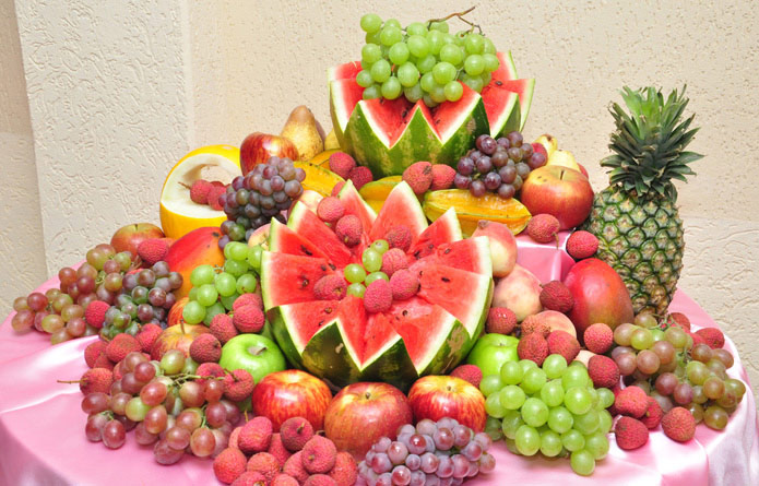 Mesa de Frutas  Natal