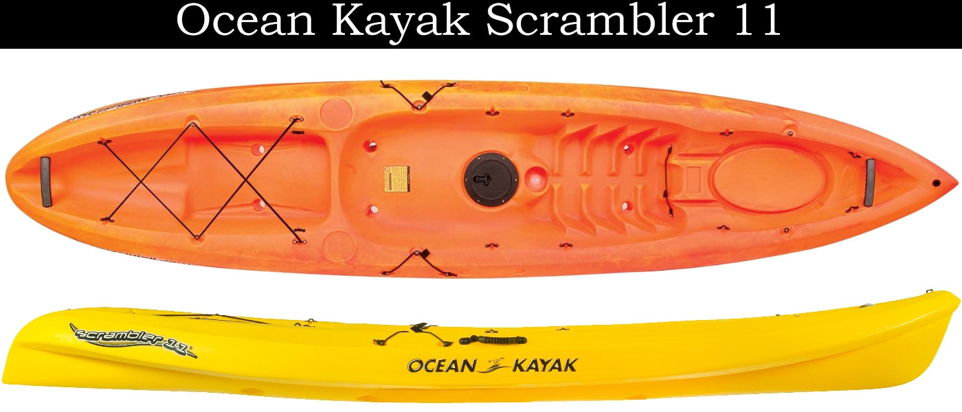 Cheap Sit On Top Kayaks Ocean Kayak Scrambler 11 Sot