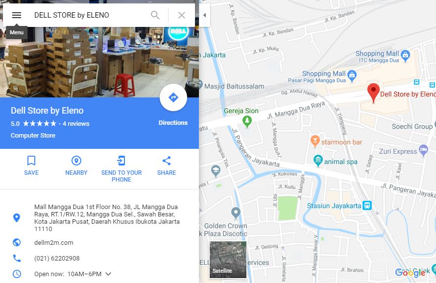 GOOGLE MAPS : DELL STORE by ELENO